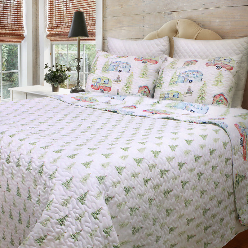 Caicos Tropical Ultra Soft Quilt Set – Elise and James Home