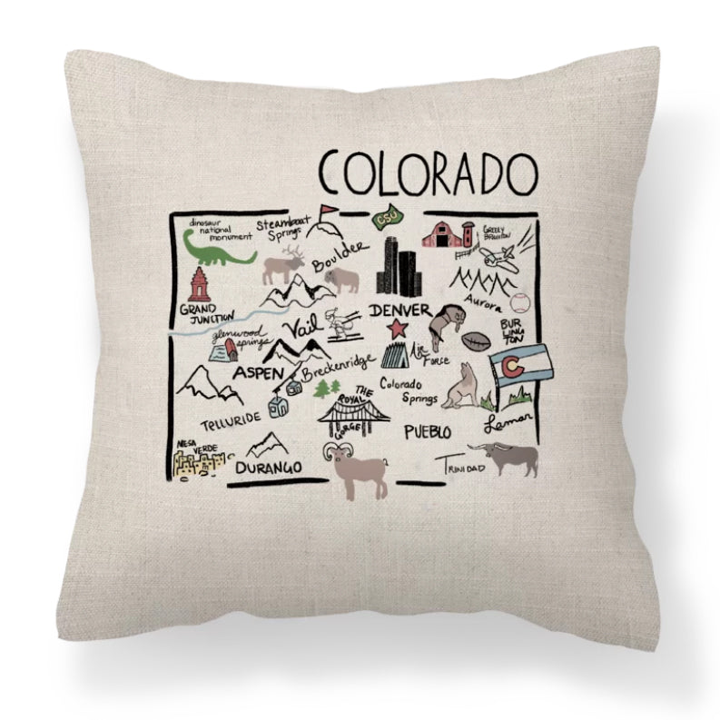 Colorado Decorative Pillow - Elise and James Home