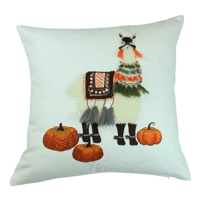 Harvest Llama Pillow - Elise and James Home
